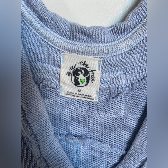 Free People We The Free Slim & Simple Slub JerseyTank in Dew Shine - Picture 2 of 5